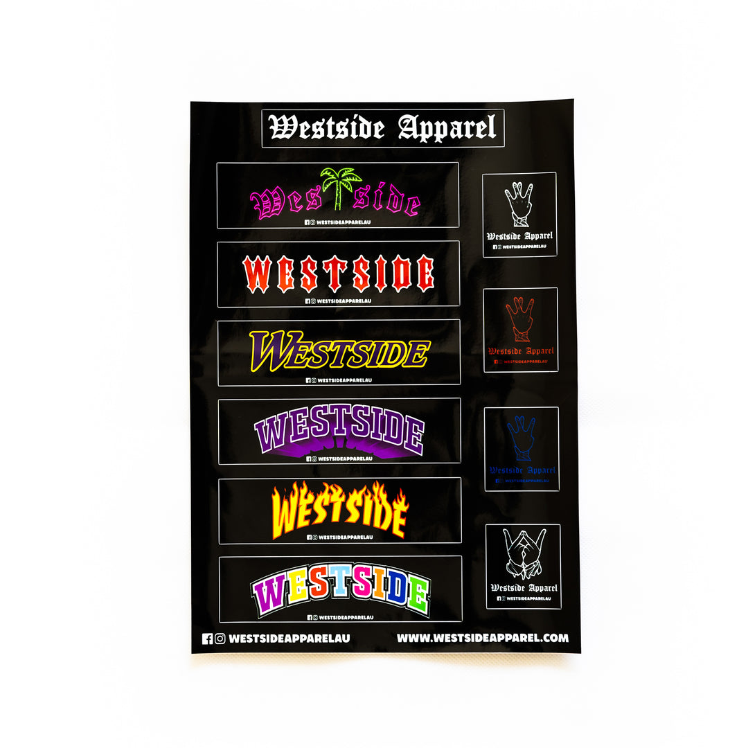 Sticker Sheets – Westside Apparel